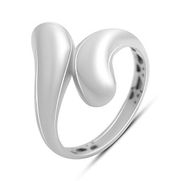 Серебряное кольцо без камней