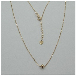 Золотое колье без камней