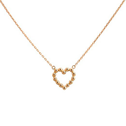 Золотое колье без камней