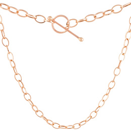 Золотое колье без камней