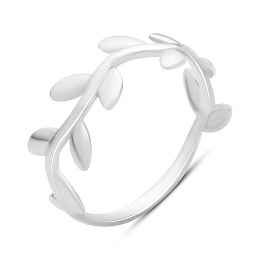 Серебряное кольцо без камней