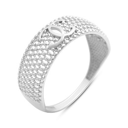 Серебряное кольцо без камней