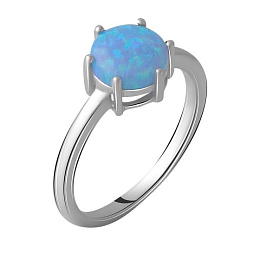 Серебряное кольцо с опалом 0.905ct
