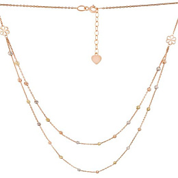 Золотое колье без камней