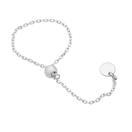 Серебряное кольцо без камней