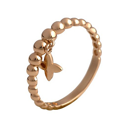 Золотое кольцо без камней