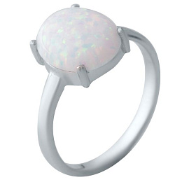 Серебряное кольцо с опалом 2.09ct