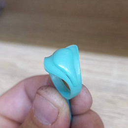 Серебряное кольцо без камней