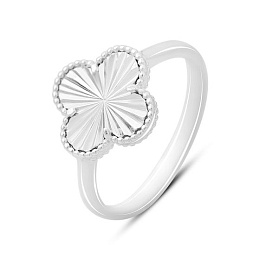 Silver ring without stones