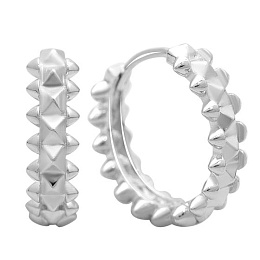 Серебряные серьги без камней