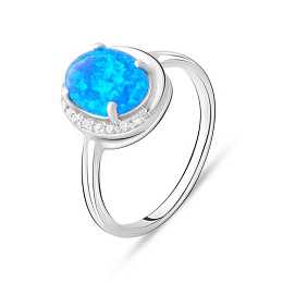 Срібна каблучка з опалом 1.175ct