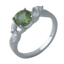 Срібна каблучка з султанітом 1.767ct