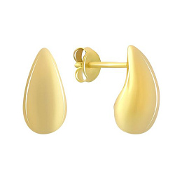 Серебряные серьги без камней