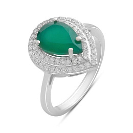 Серебряное кольцо с агатом 2.266ct
