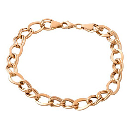 %LookingPlatedPadege2% silver bracelet without stones