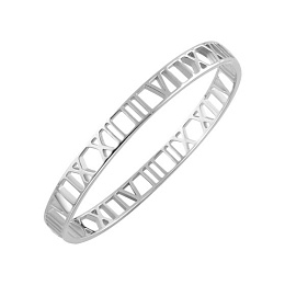 Серебряный браслет без камней