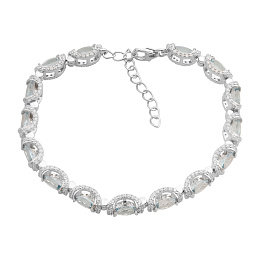 Серебряный браслет с топазом 11.335ct