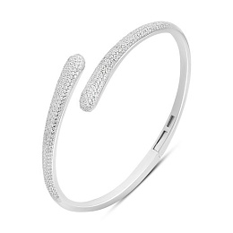 Серебряный браслет с фианитами