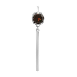 Срібна підвіска з гранатом 1.242ct