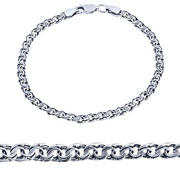 Серебряный браслет без камней