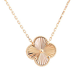 Silver necklace without stones