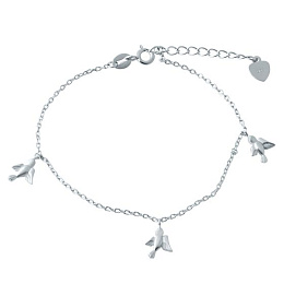 Серебряный браслет без камней