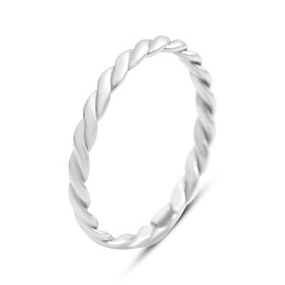 Серебряное кольцо без камней