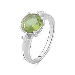 Серебряное кольцо с султанитом 1.941ct