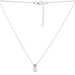 Срібне кольє з опалом 0.425ct