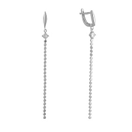 Silver earrings