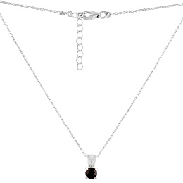 Срібне кольє з сапфіром 1.036ct