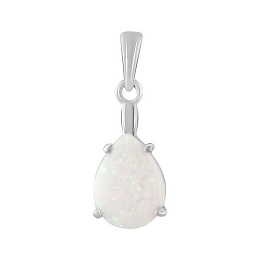 Серебряная подвеска с опалом 1.275ct